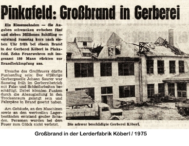Grossbrand Lederfabrik 1975